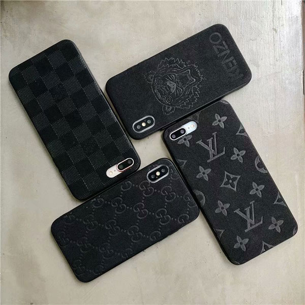 Louis Vuitton iPhone Case Damier Graphite XS MAX Black in Coated
