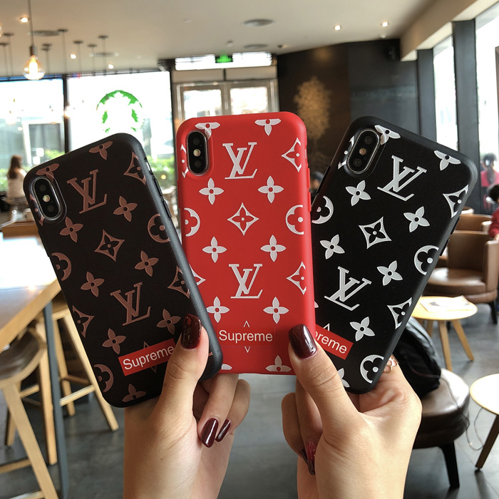 Louis Vuitton X Supreme Iphone 7 Plus Case Case