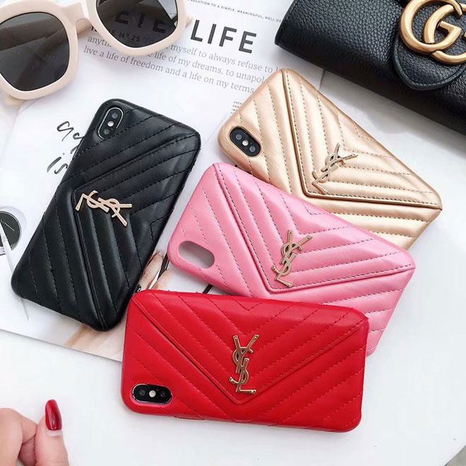 YSL Card iPhone 10 Case For iPhone 6 7 8 Plus Xr X Xs Max-Yescase Store