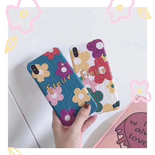 Color flower fleur phone case | Yescase Store