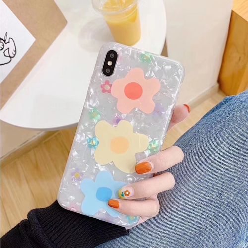 Shell small fresh flower phone case | Yescase Store