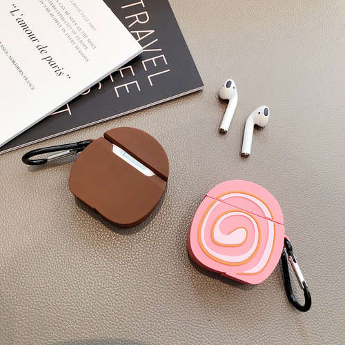 For Apple Airpods 2 Case Creative Cake Egg Roll | Yescase Store