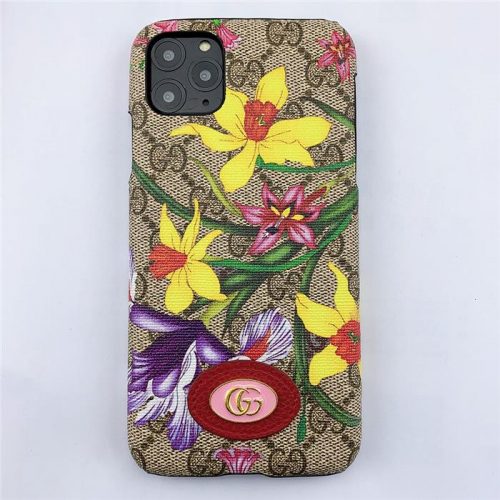 flower gucci iphone 11 case cover iphone xs max case | Yescase Store