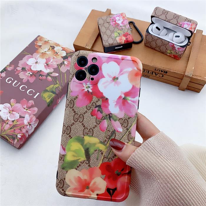 Geranium flower gucci iphone 11 case cover iphone 7 case-Yescase Store