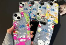 Action Kamen&Crayon Shin-chan anime phone case for sale